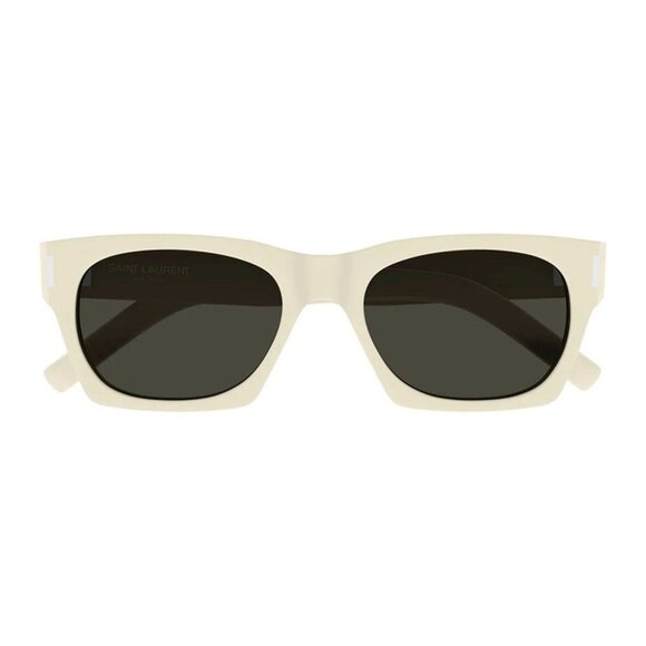NEW SL402 020 SAINT LAURENT SUNGLASSES IVORY WOMEN EYEWEAR SL 402 020 main image 2